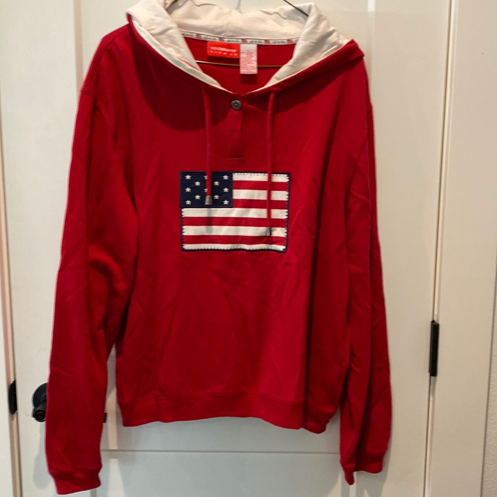 Liz Claiborne Res‎ Flag Hoodie.